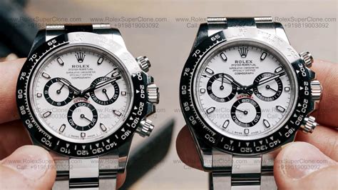 super clon rolex|super clone rolex vs real.